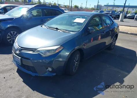 2016 Toyota Corolla Le Plus из США, поврежденный, VIN 5YFBURHE1GP520323